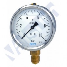 MANÓMETRO WIKA 213.53, CAJA INOXIDABLE, CON GLICERINA